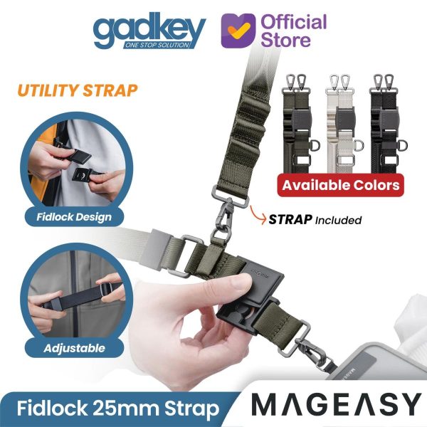 MagEasy FidLock Lanyard Strap 25mm