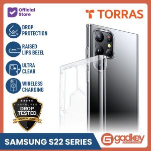 Torras Crystal Case Samsung Galaxy S22 Ultra / S22 Plus / S22