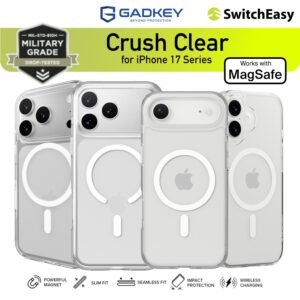 SwitchEasy Crush Case iPhone 17 Pro Max / 17 Pro / 17 / Air Casing Clear Magsafe