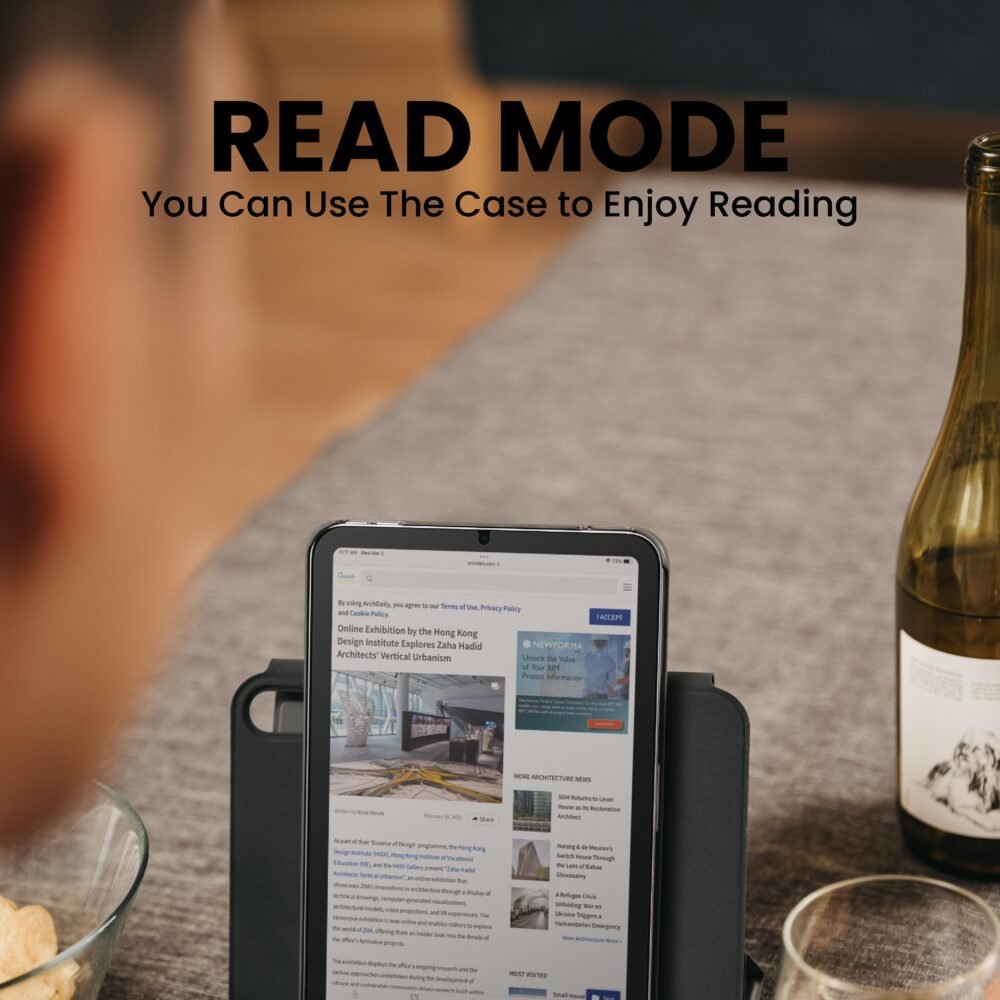 SwitchEasy Origami Plus Case iPad Mini 7 / 6 Casing Folio Cover foto 5