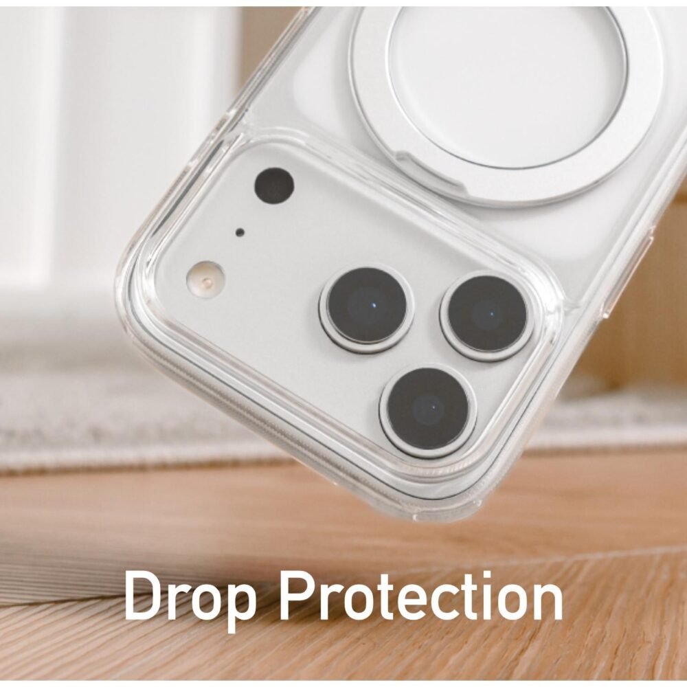 SwitchEasy MagStand Case iPhone 17 Pro Max / 17 Pro / 17 / Air Casing Clear Magsafe foto 4