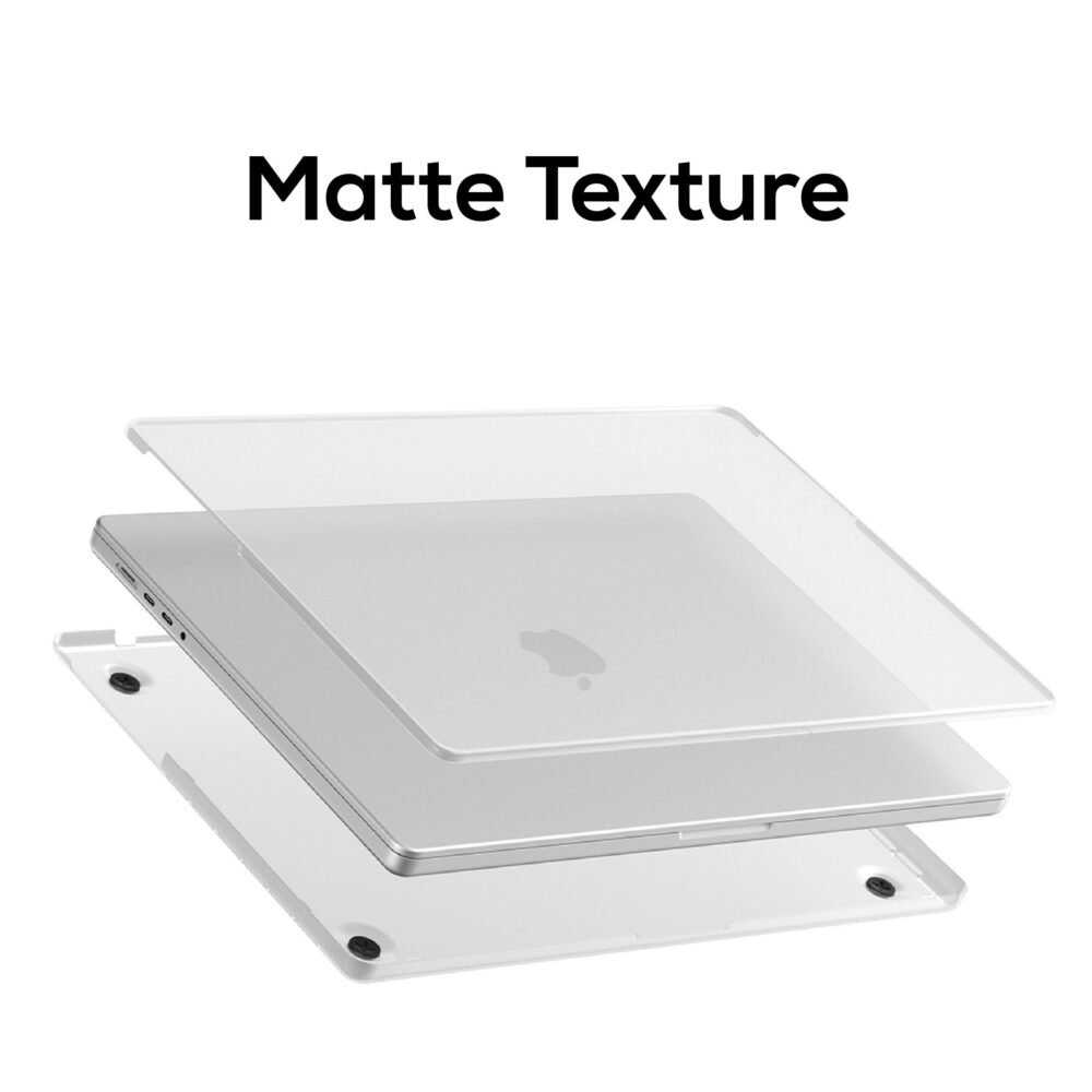 SwitchEasy Nude Case MacBook Air 13.6 M5 / M4 / M3 / M2 Casing Hardcase Cover Protection foto 2