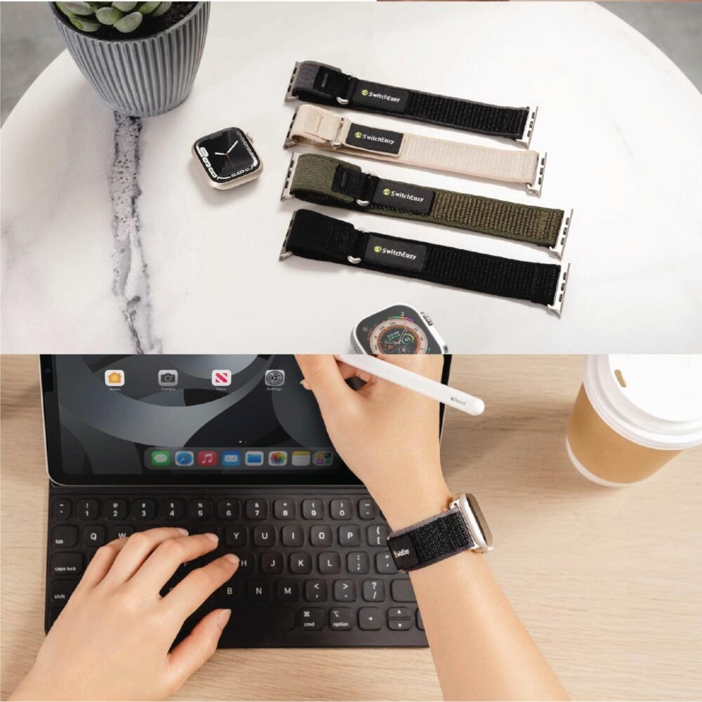 SwitchEasy Flex Loop Band Strap Apple Watch Ultra / 11 / 10 / 9 / 8 / 7 / 6 / 5 / SE 1 / 2 / 3 Tali foto 3