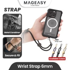 MagEasy Wrist Strap 6mm Hand Tali Lanyard