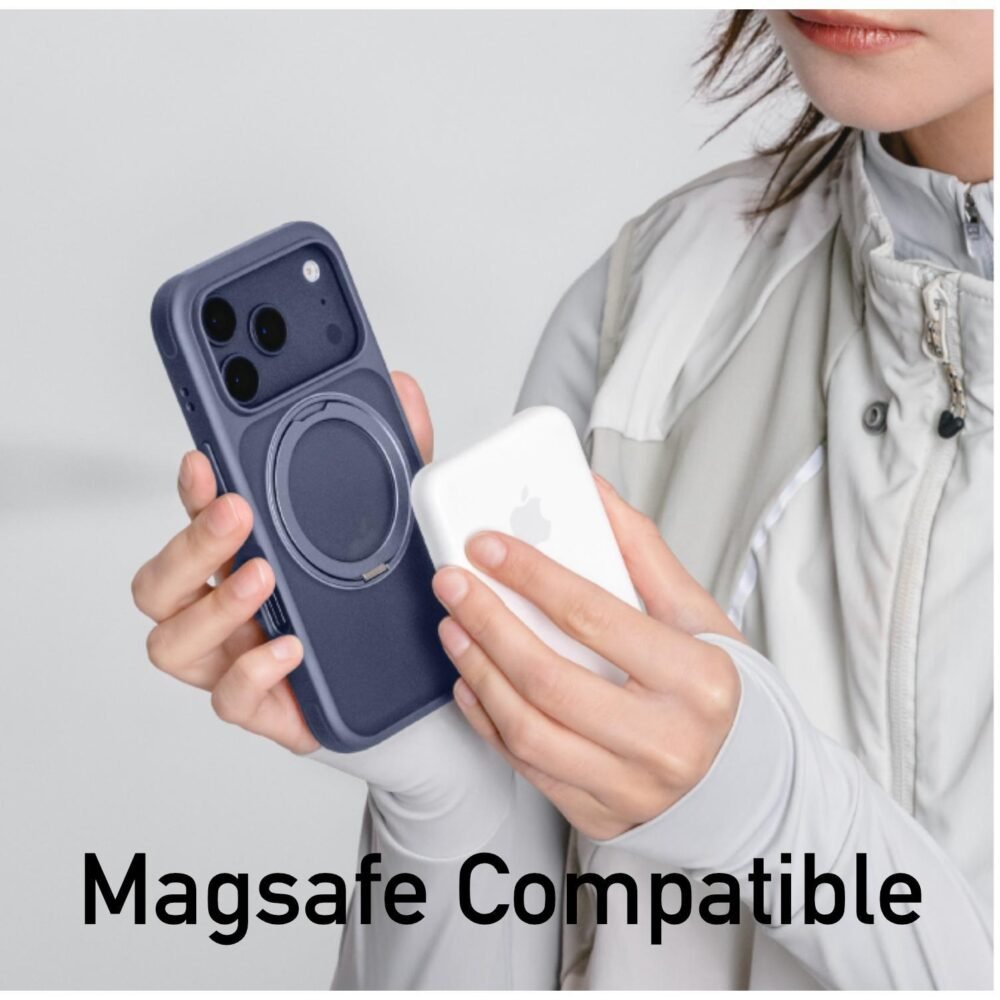 MagEasy MagStand 360 Case iPhone 17 Pro Max / 17 Pro / 17 / Air Casing Magsafe Holder foto 4