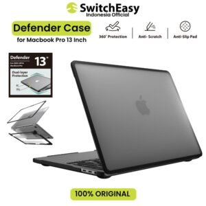 SwitchEasy Defender Case MacBook Pro 13 / M2 / M1 / 2022 / 2016-2018 Casing Hardcase Cover
