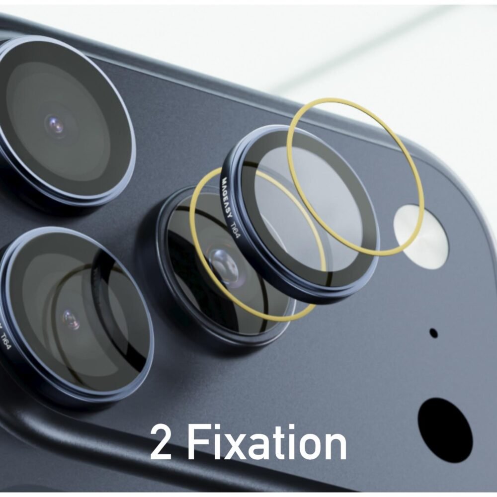 MagEasy LenzSapphire Anti Gores Kamera iPhone 17 Pro Max / 17 Pro / 17 / Air Camera Lens Protector foto 6