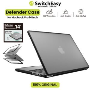 SwitchEasy Defender Case Macbook Pro 14 M5 M4 M3 M2 M1 Casing Hardcase Cover