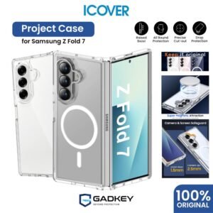 iCover Project Case Samsung Galaxy Z Fold 7 Casing Clear Magsafe