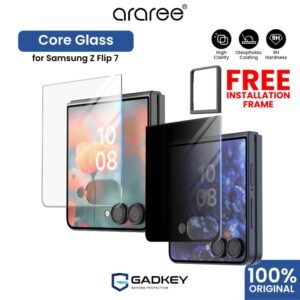 Araree Core Tempered Glass Samsung Galaxy Z Flip 7 Anti Gores Screen Guard Protector