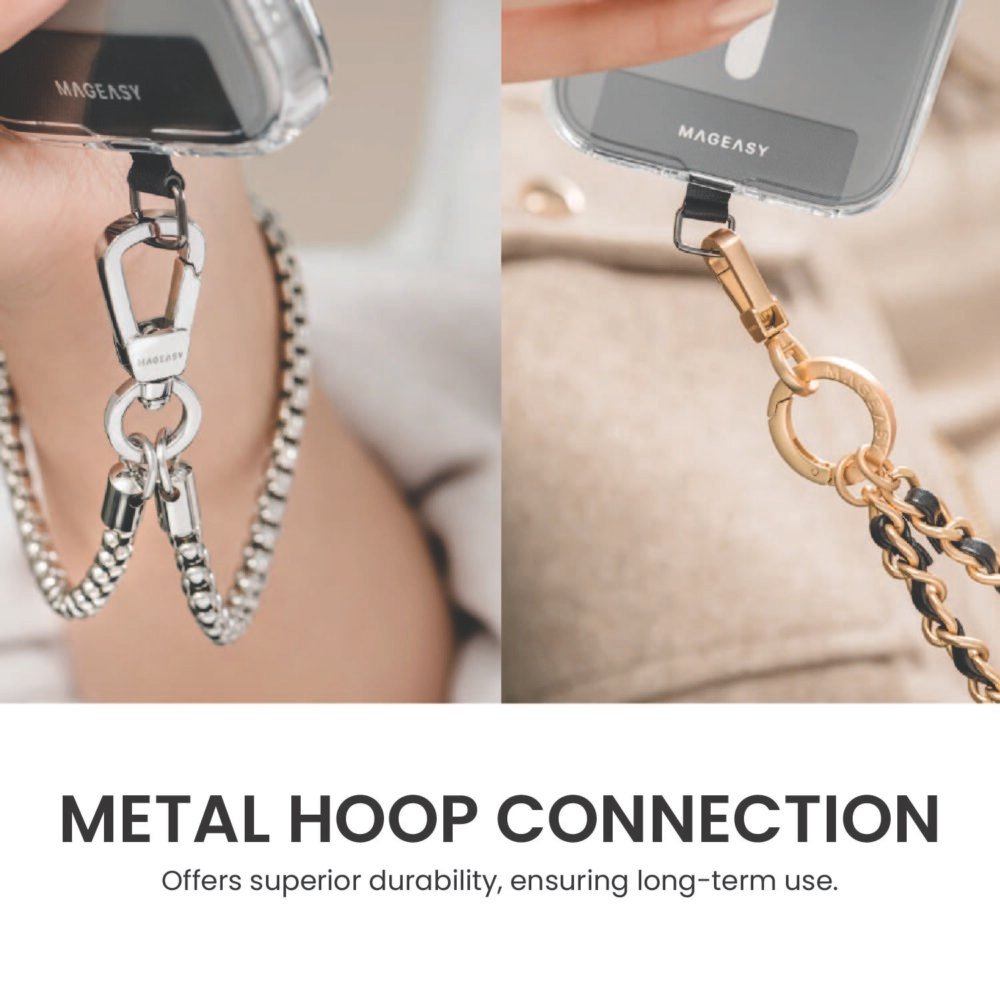 MagEasy Chic Chain Wrist Strap Tali Lanyard Gantungan foto 3