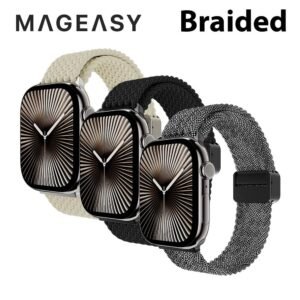 MagEasy Braided Nylon Strap Apple Watch Ultra / 11 / 10 / 8 / 7 / 6 / 5 Band Tali