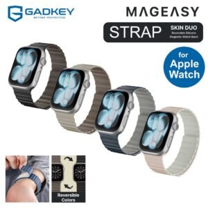 MagEasy Skin Duo Reversible Silicone Band Apple Watch Ultra / 11 / 10 / 9 / 8 / 7 / 6 / 5