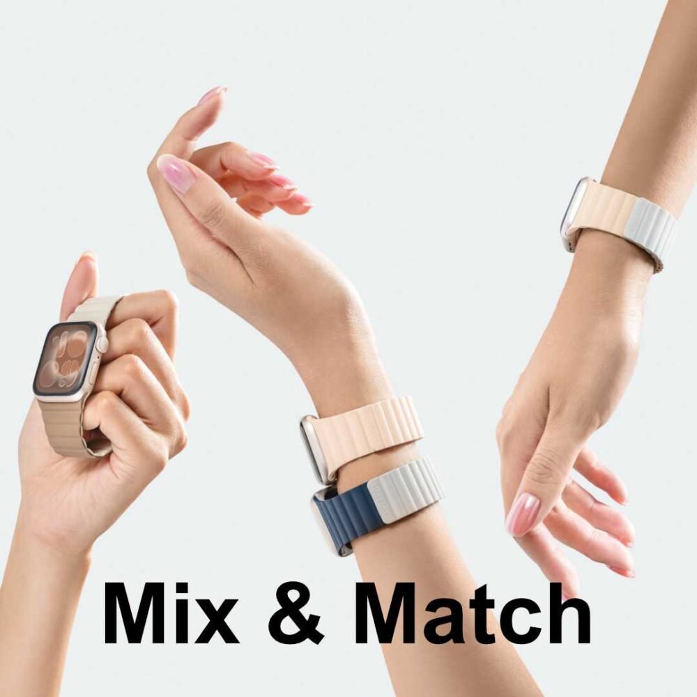 MagEasy Skin Duo Reversible Silicone Band Apple Watch Ultra / 11 / 10 / 9 / 8 / 7 / 6 / 5 foto 3