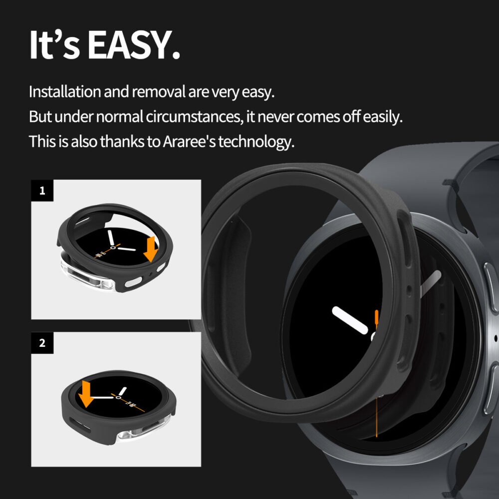 Araree Amy Case Samsung Galaxy Watch 8 44mm / 40mm Casing foto 4