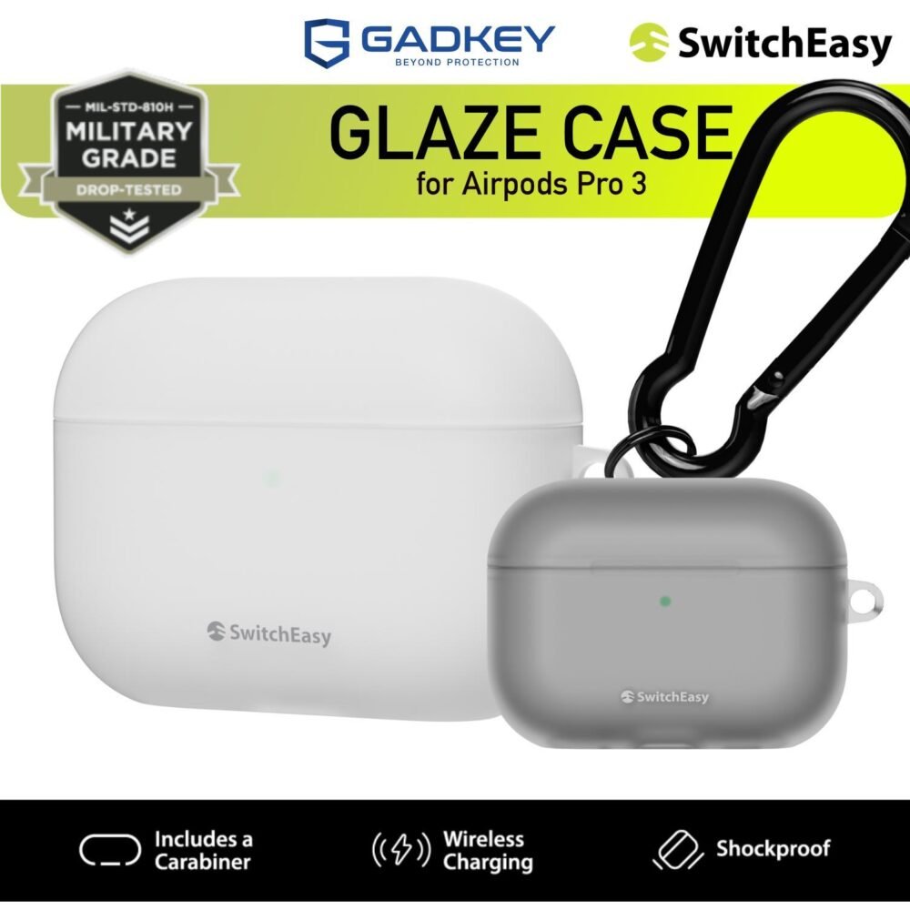 SwitchEasy Glaze Case Airpods Pro 3 Casing Cover Protection