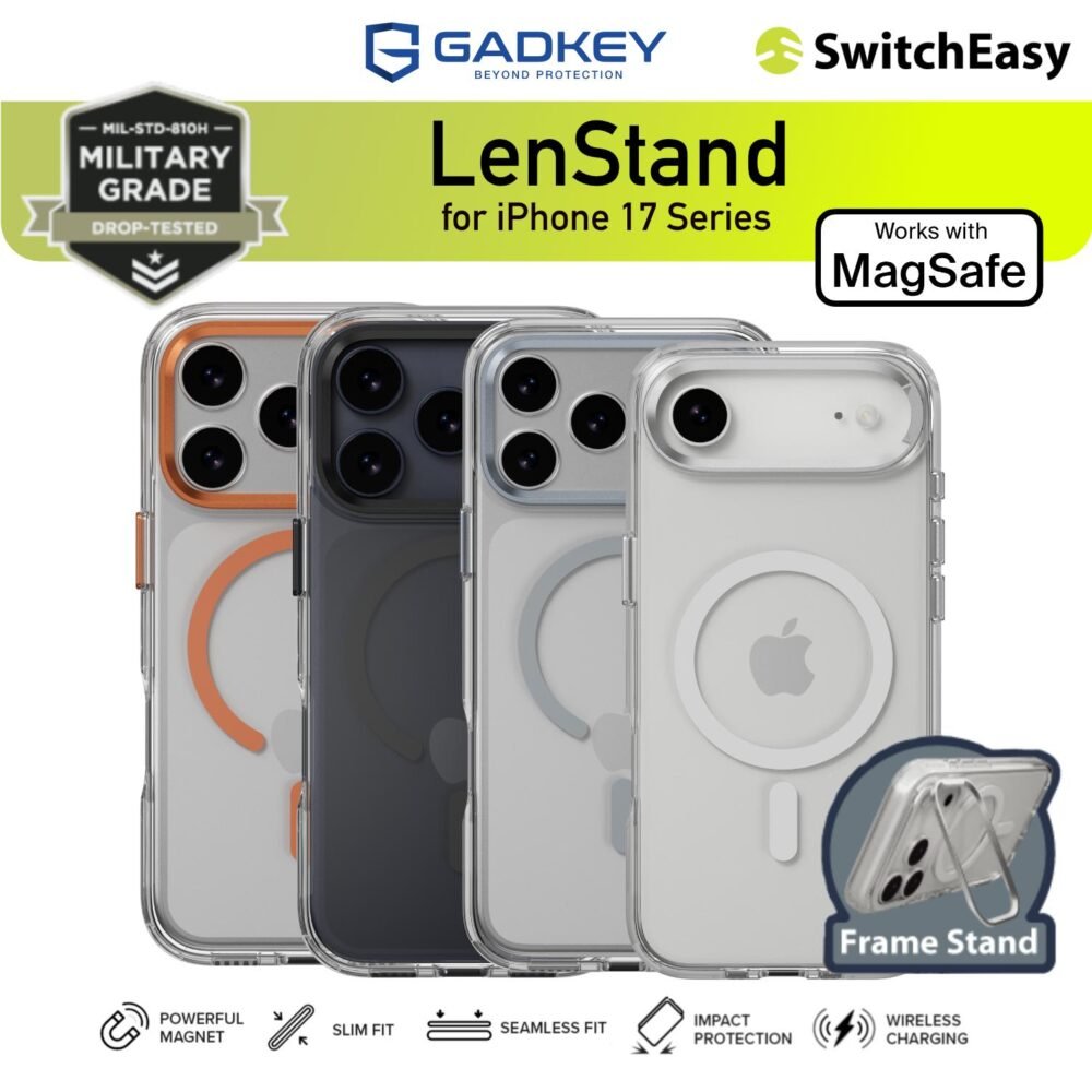 SwitchEasy LenStand Case iPhone 17 Pro Max / 17 Pro / 17 / Air Casing Magsafe