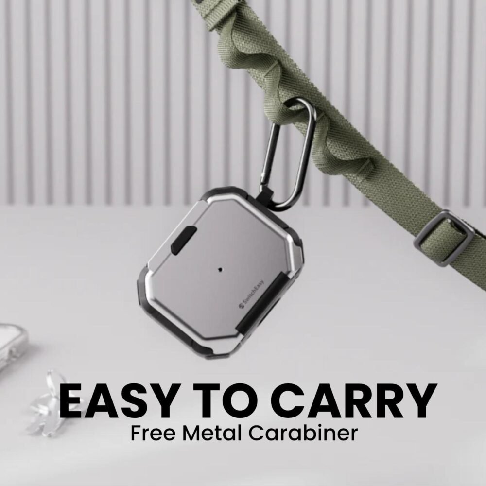 SwitchEasy Defender+ Case Airpods Pro 2 / 1 Casing With Phone Stand Holder Protection foto 5