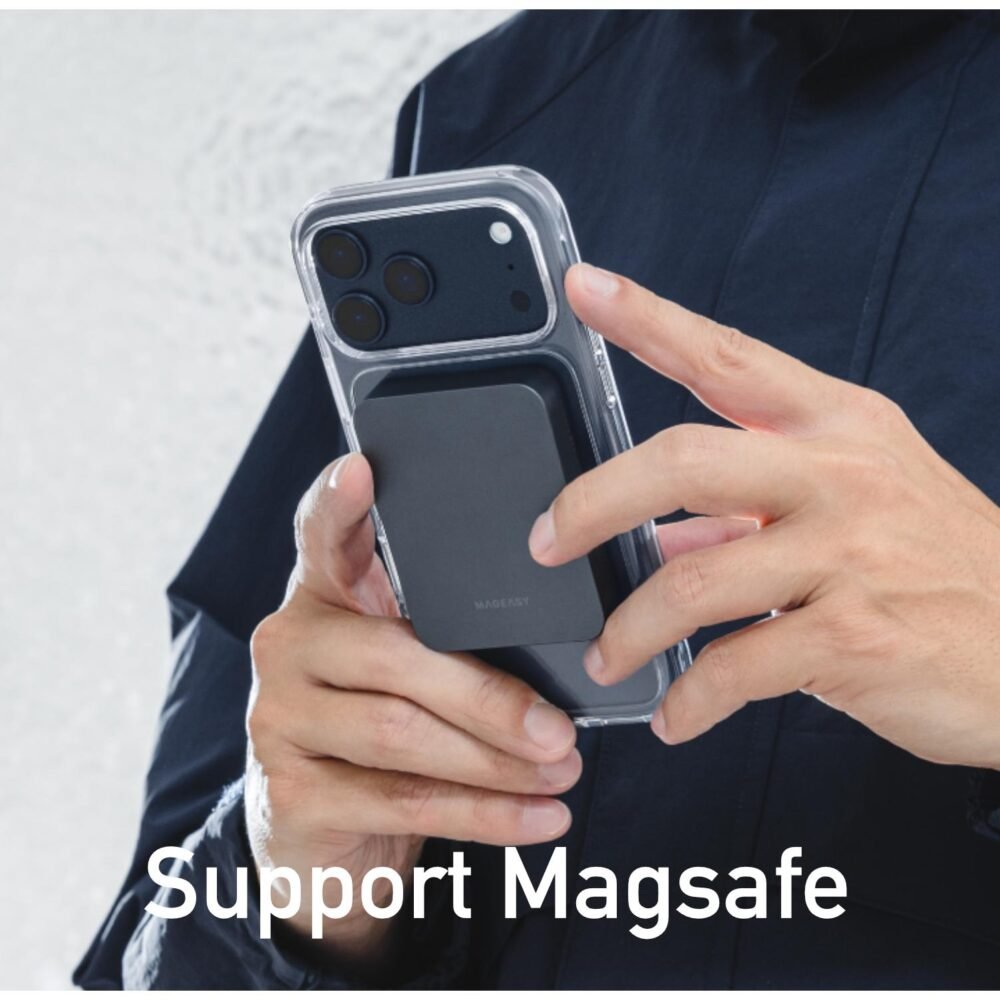 MagEasy Cleon Case iPhone 17 Pro Max / 17 Pro / 17 / Air Casing Clear Magsafe foto 6