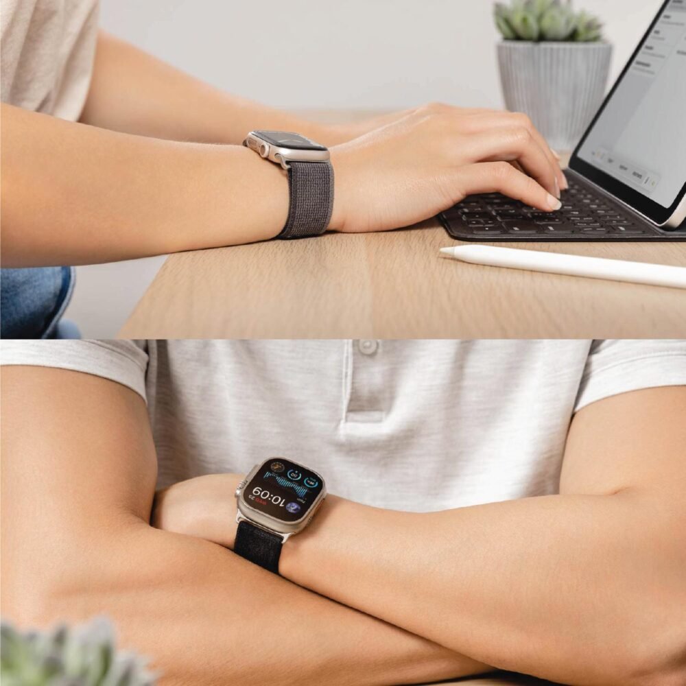 SwitchEasy Flex Loop Band Strap Apple Watch Ultra / 11 / 10 / 9 / 8 / 7 / 6 / 5 / SE 1 / 2 / 3 Tali foto 4