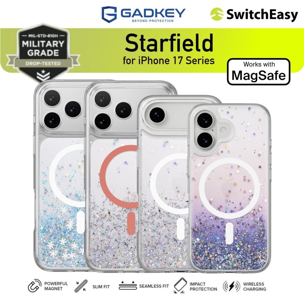 SwitchEasy Starfield Case iPhone 17 Pro Max / 17 Pro / 17 / Air Casing Magsafe