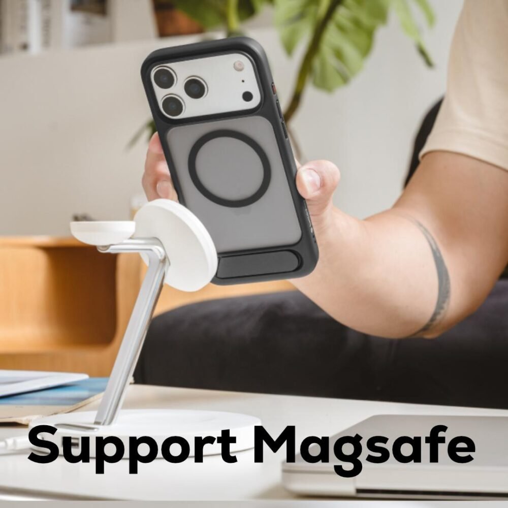 SwitchEasy EasyStand Case iPhone 17 Pro Max / 17 Pro / 17 / Air Casing Stand Magsafe foto 5