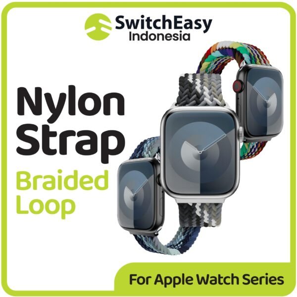SwitchEasy Candy Braided Nylon Band Apple Watch Ultra / 11 / 10 / 9 / 8 / 7 / 6 / 5 Tali