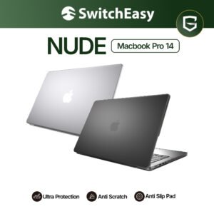 SwitchEasy Nude Case Macbook Pro 14 M5 M4 M3 M2 M1 Casing Hardcase Cover
