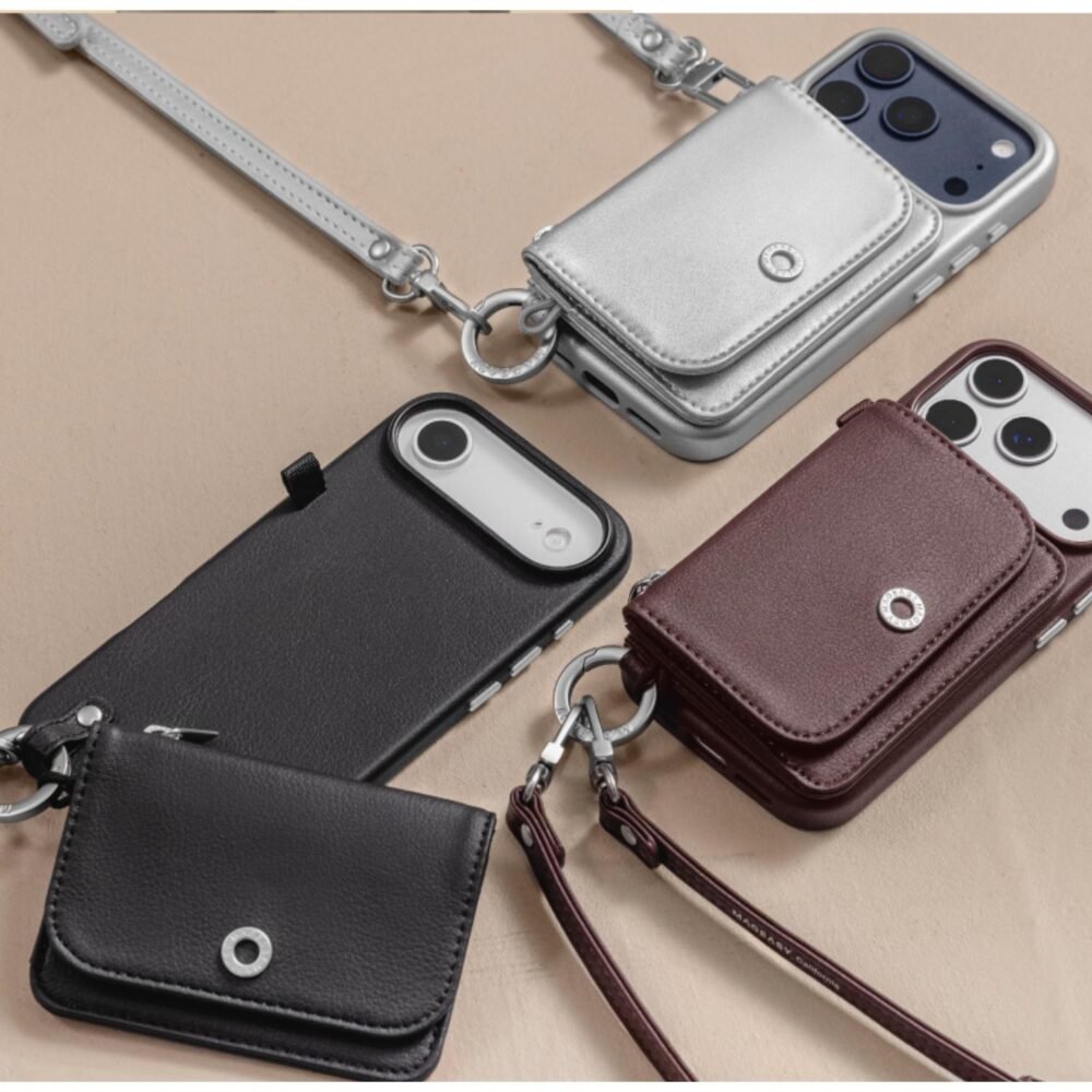 MagEasy Pouch Wallet Strap Case iPhone 17 Pro Max / 17 Pro / 17 / Air Casing Magsafe foto 8