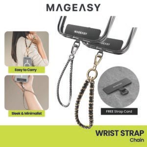 MagEasy Chic Chain Wrist Strap Tali Lanyard Gantungan