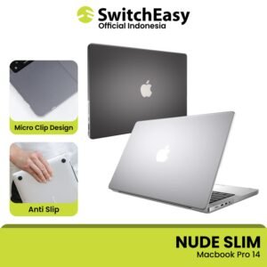 SwitchEasy Nude Case Macbook Pro 14 M5 M4 M3 M2 M1 Casing Hardcase Cover