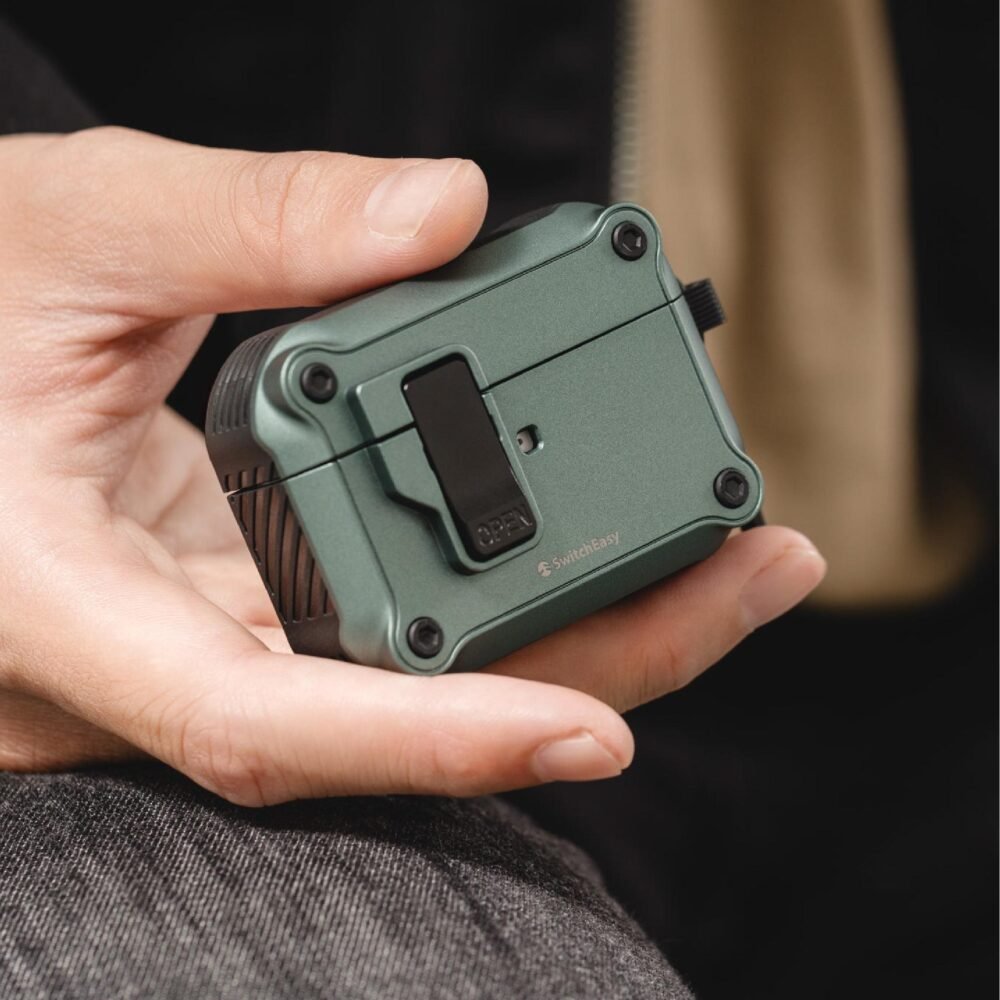 SwitchEasy Rugged Shield Lock Case Airpods Pro 2 / 1 Casing Cover Protection foto 8