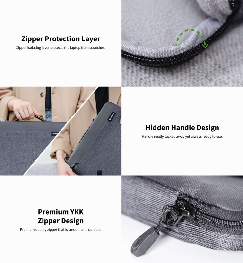 SwitchEasy Urban Bag Sleeve Tas Macbook Pro / Air 13 / 13.6 / 14 / 15 / 16 Inch M5 / M4 / M3 / M2 / M1 / Laptop foto 2