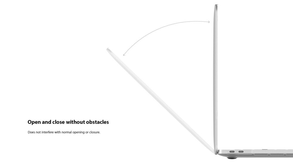 SwitchEasy Nude Case Macbook Air 13 M1 / 2020 Casing Cover Hardcase foto 5