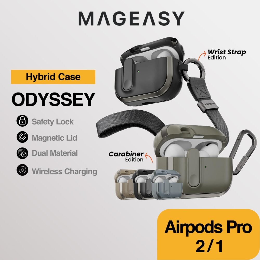 MagEasy Odyssey Case Airpods Pro 2 / 1 Casing Cover Protection