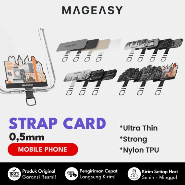 MagEasy Strap Card Hook Gantungan Lanyard