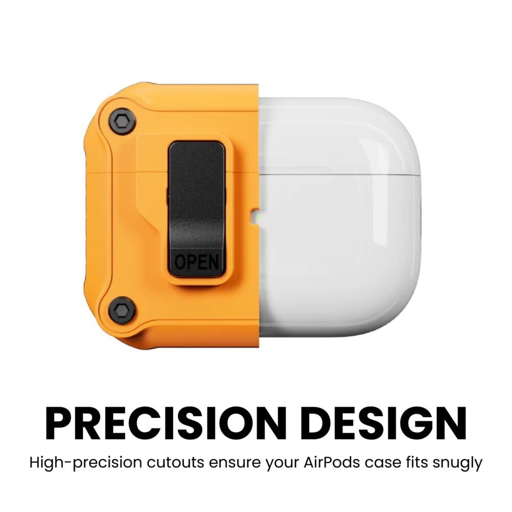SwitchEasy Rugged Shield Lock Case Airpods Pro 2 / 1 Casing Cover Protection foto 4