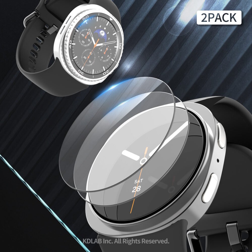 Araree Core Tempered Glass Samsung Galaxy Watch 8 44mm / 40mm / Classic 46mm Anti Gores foto 2