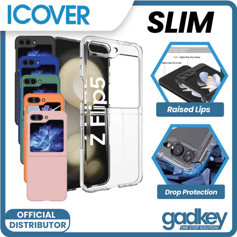 iCover Slim Case Samsung Galaxy Z Flip 5 Casing Slim Hardcase