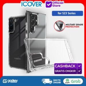 iCover Project Case Samsung Galaxy S23 Ultra / S23 Plus / S23 Casing Clear Cover