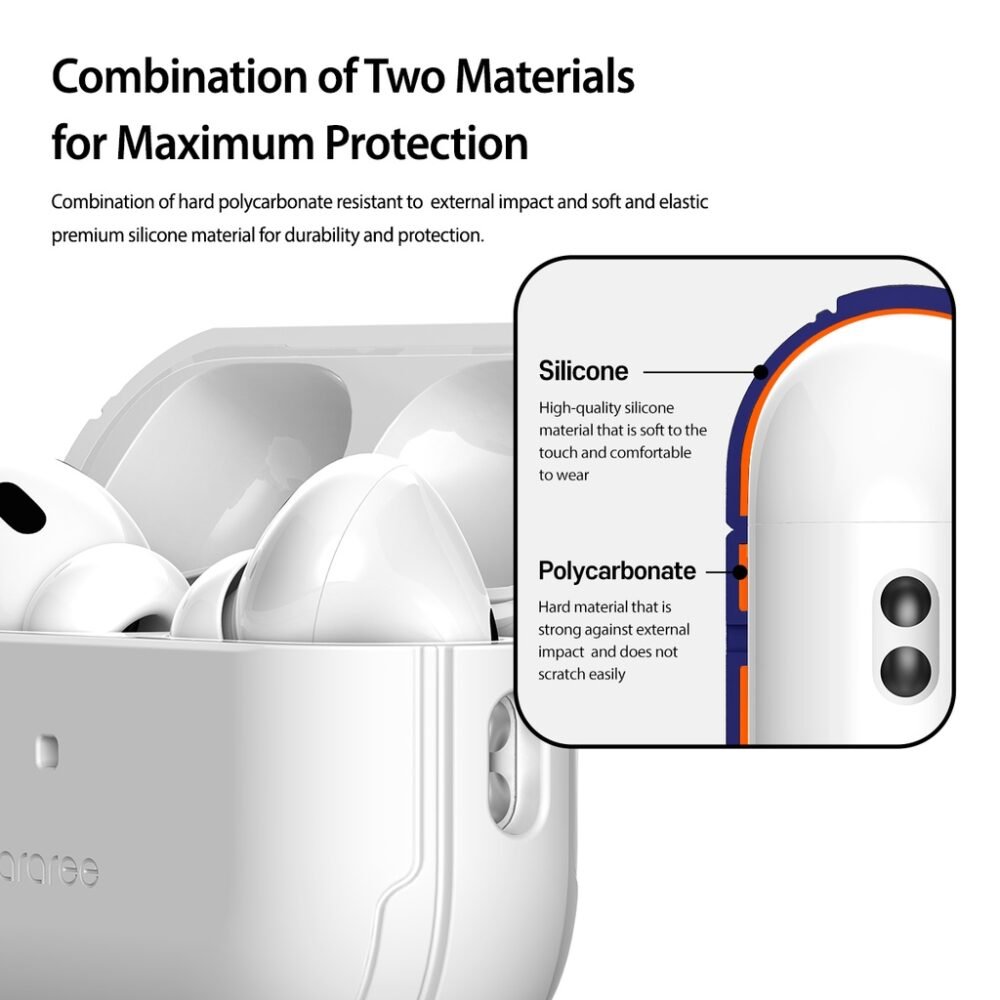 Araree Duple Case Airpods Pro 2 / 1 Casing Cover Protection foto 5