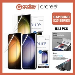Araree Pure Diamond Anti Gores Samsung Galaxy S23 Ultra / S23 Plus / S23 Screen Guard Protector Hydrogel