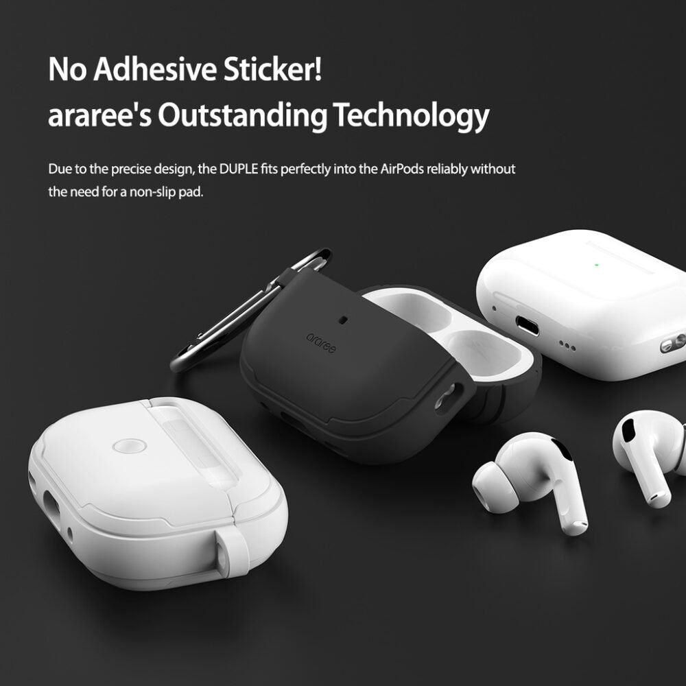 Araree Duple Case Airpods Pro 2 / 1 Casing Cover Protection foto 3