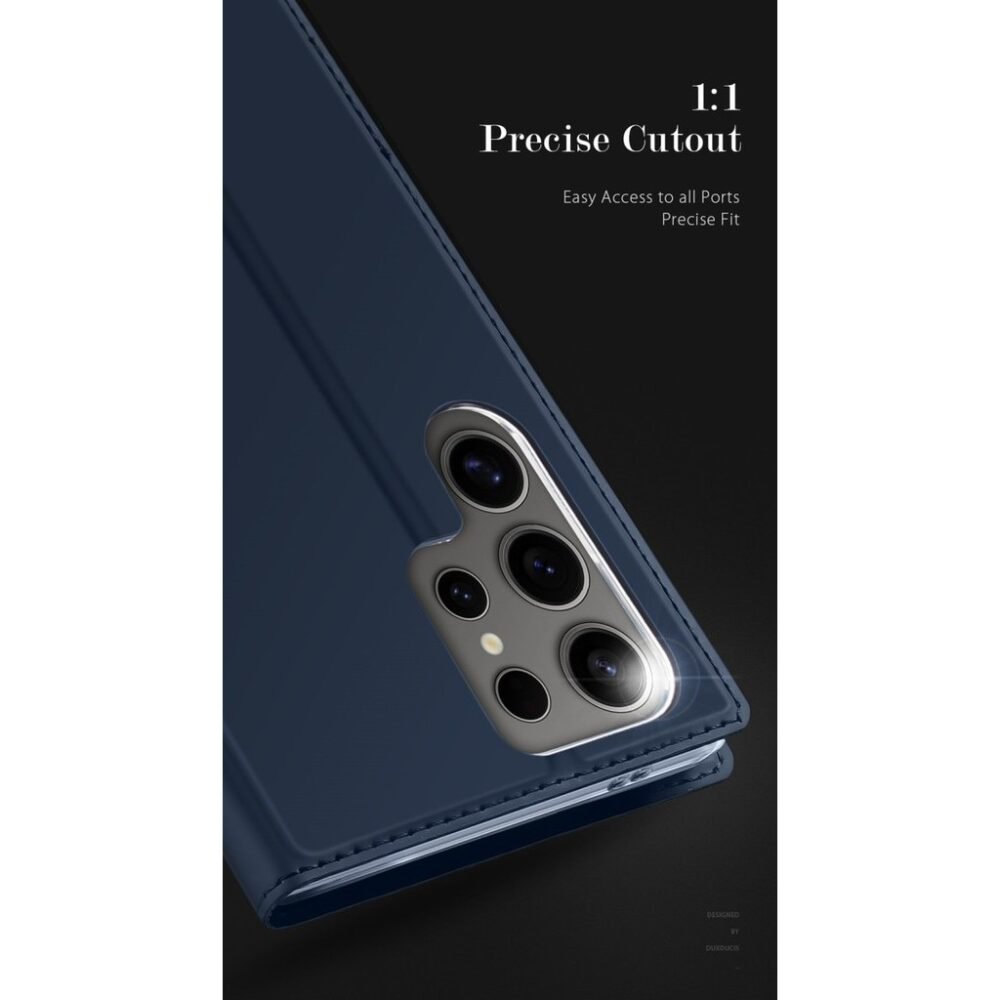 DuxDucis SkinPro Case Samsung Galaxy S24 Ultra / S24 Plus / S24 Casing Folio Cover foto 3