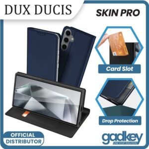 DuxDucis SkinPro Case Samsung Galaxy S24 Ultra / S24 Plus / S24 Casing Folio Cover