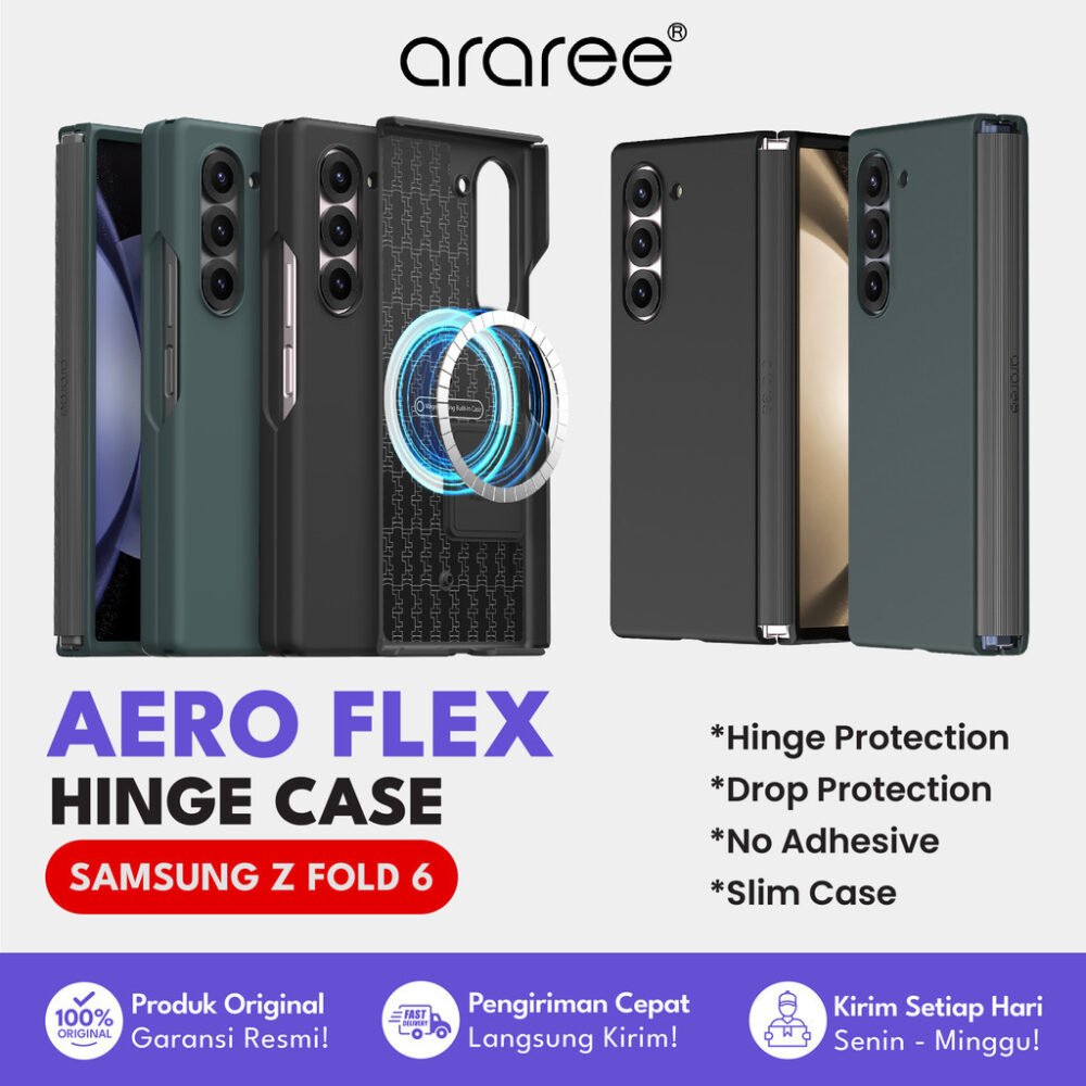 Araree Aero Flex Case Samsung Galaxy Z Fold 6 Magsafe Slim Casing Cover