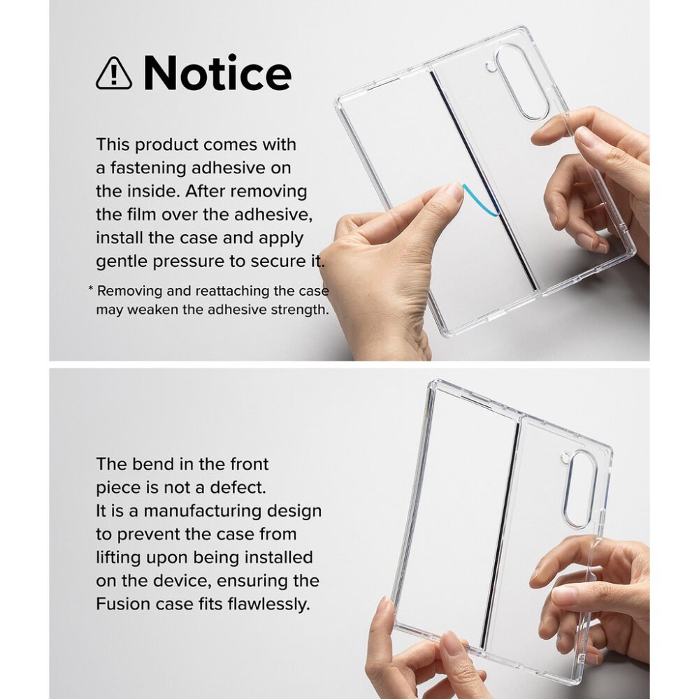 Ringke Fusion Case Samsung Galaxy Z Fold 6 Casing Slim Clear Magsafe foto 4