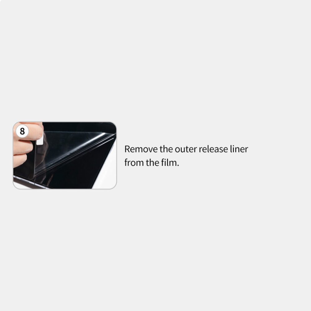 Araree Pure Clear Anti Gores Samsung Galaxy Z Fold 6  Screen Guard Protector Hydrogel foto 9
