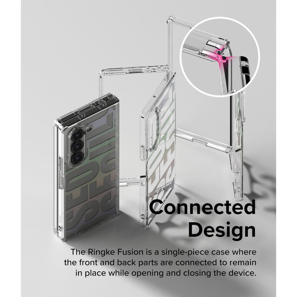 Ringke Fusion Case Samsung Galaxy Z Fold 6 Casing Slim Clear Magsafe foto 6