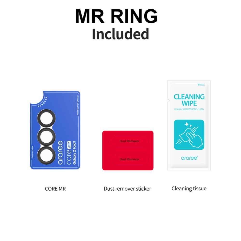 Araree Anti Gores Kamera Samsung Galaxy Z Fold 7 Camera Lens Protector foto 6